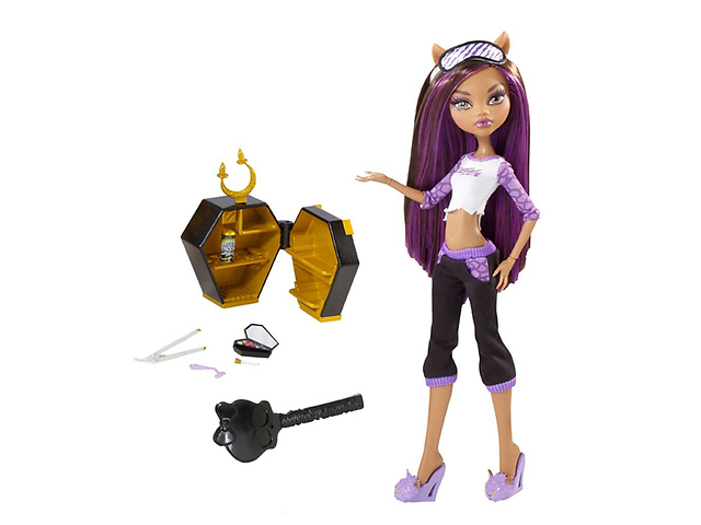Кукла Клодин Вульф с кроватью - Clawdeen Wolf Doll And Bed Playset Dead Tired: Детские товары на RIA.com