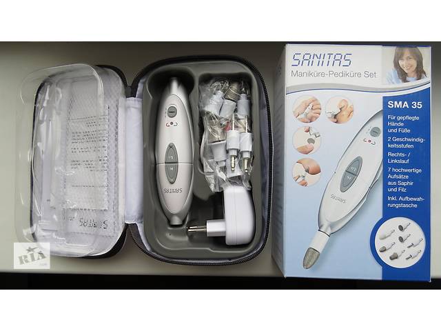 Sanitas набор для маникюра и педикюра Sanitas набор для маникюра и педикюра
