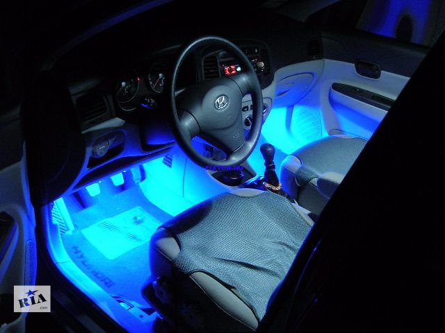 Подсветка ног в авто как сделать Подсветка ног в авто как сделать
