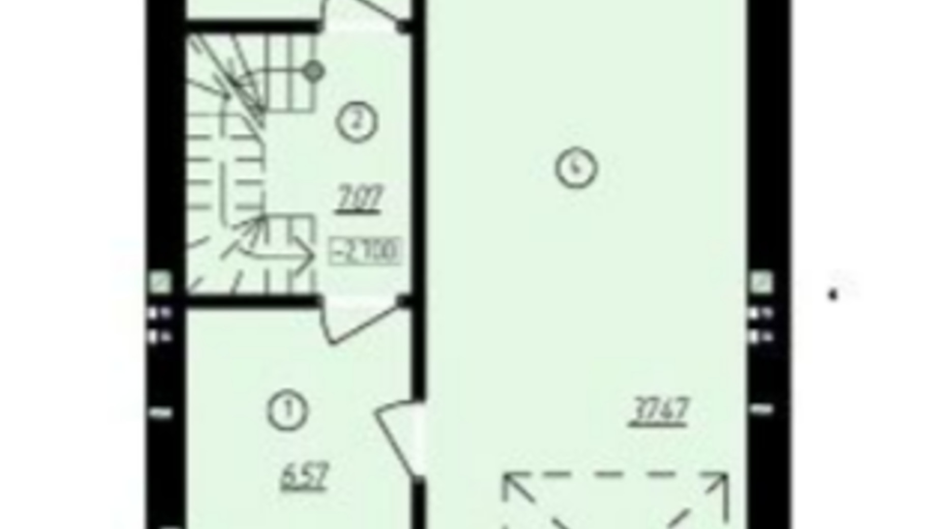 Планировка таунхауса в Таунхаус Forest Dream 235 м², фото 545724