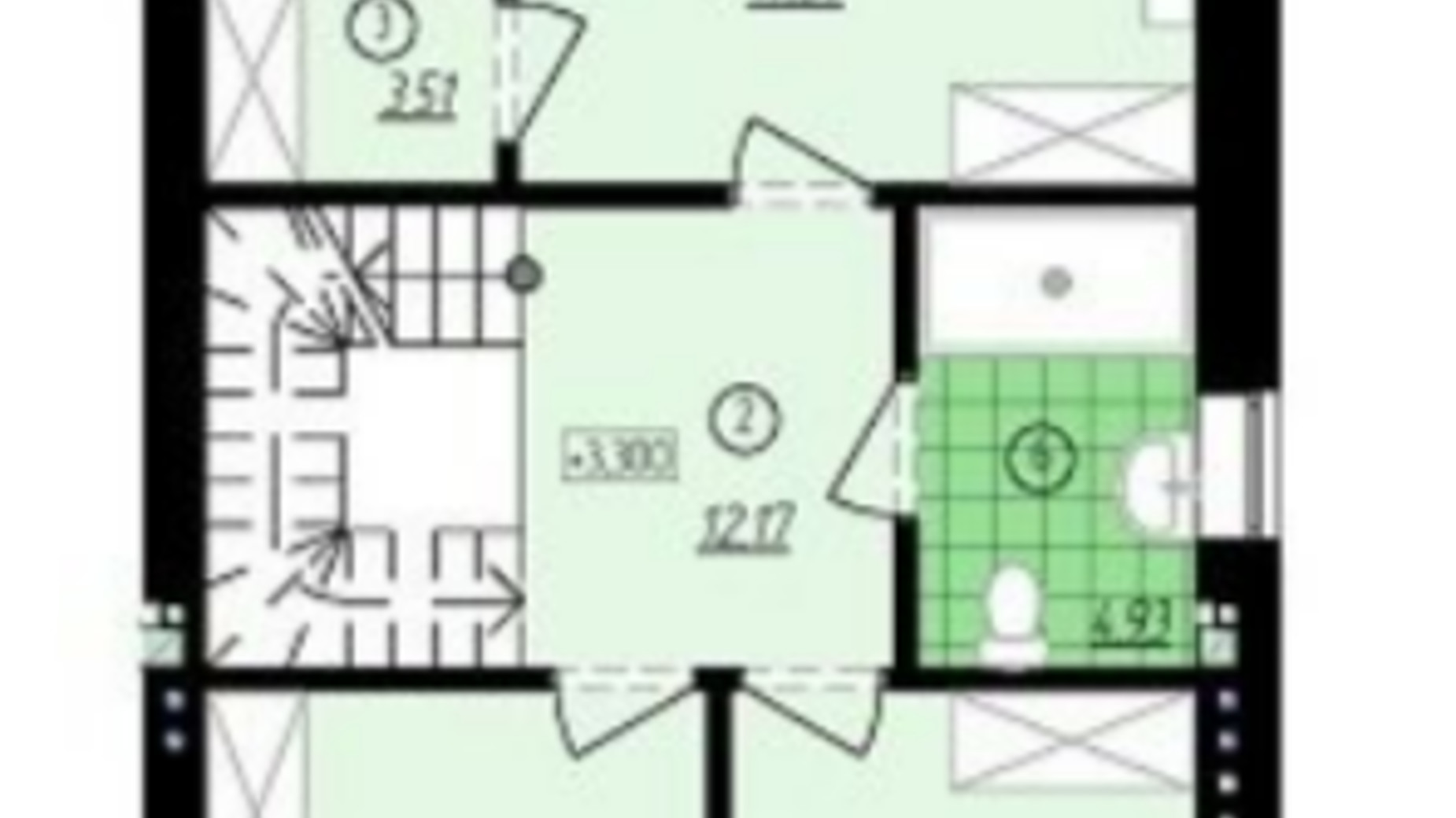 Планировка таунхауса в Таунхаус Forest Dream 235 м², фото 545726