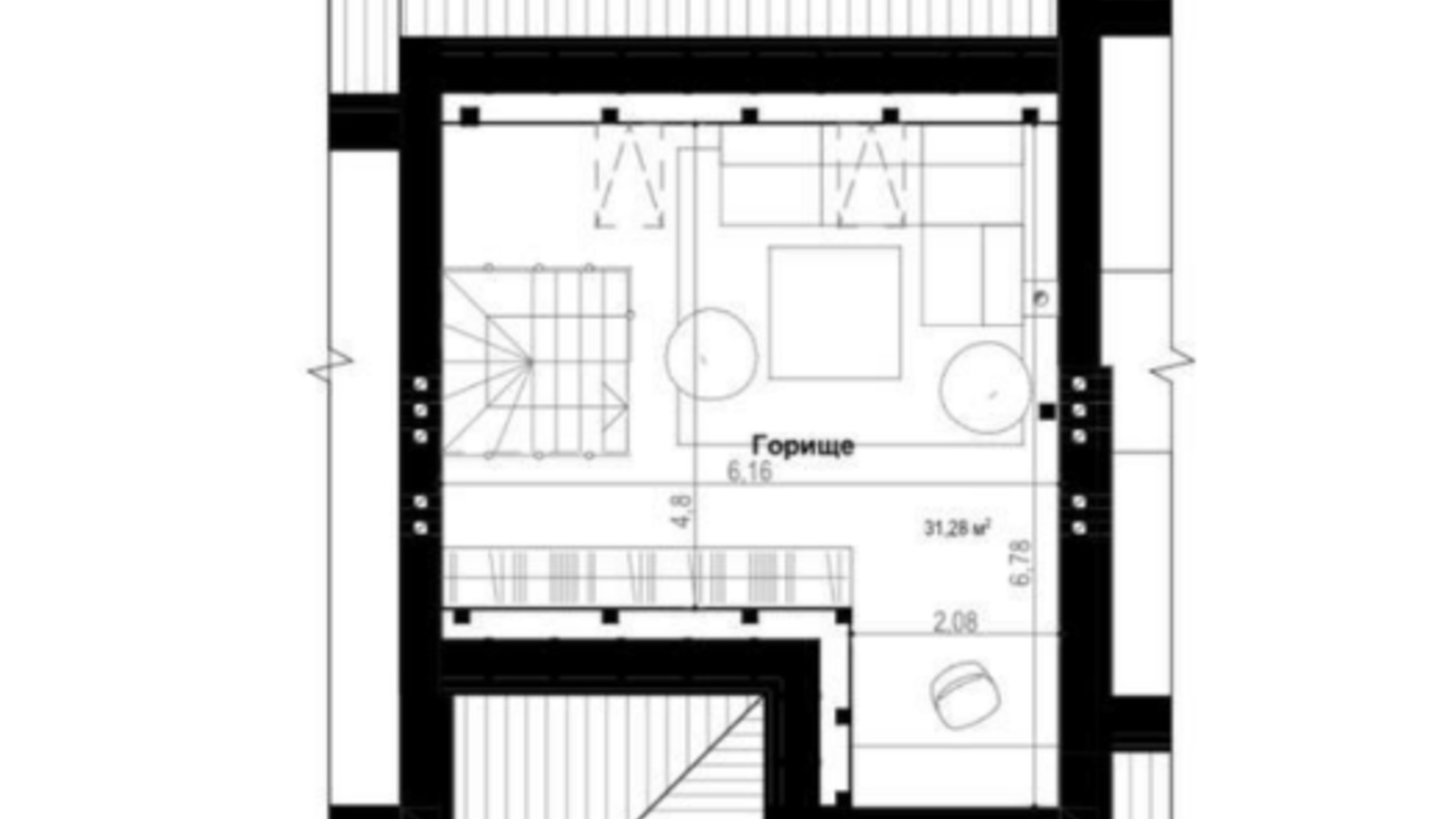 Планировка таунхауса в Таунхаус Smart & Green 126.15 м², фото 579309