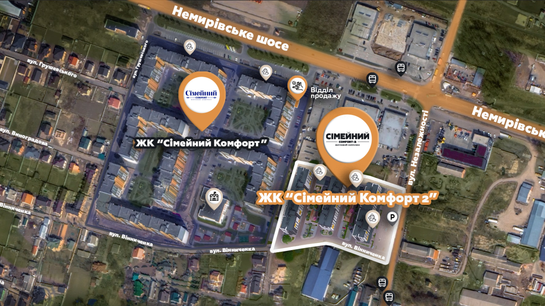 ЖК Семейный Comfort 2  генплан 684618