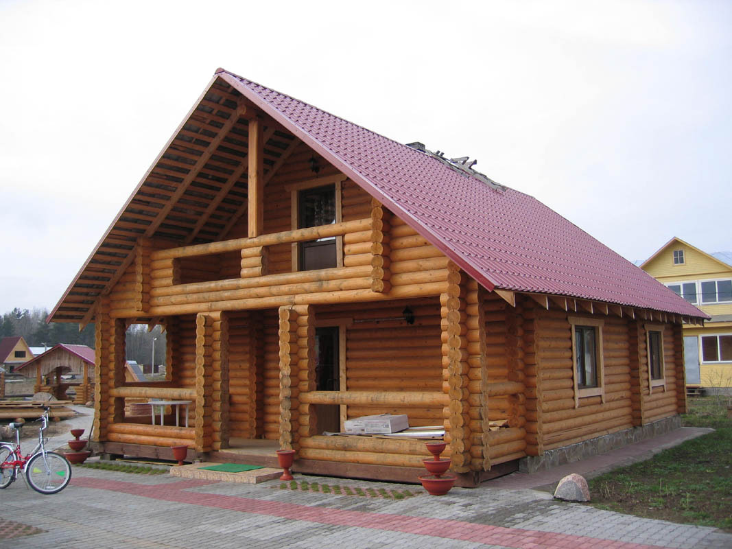 Строительство деревянного дома под ключ цена