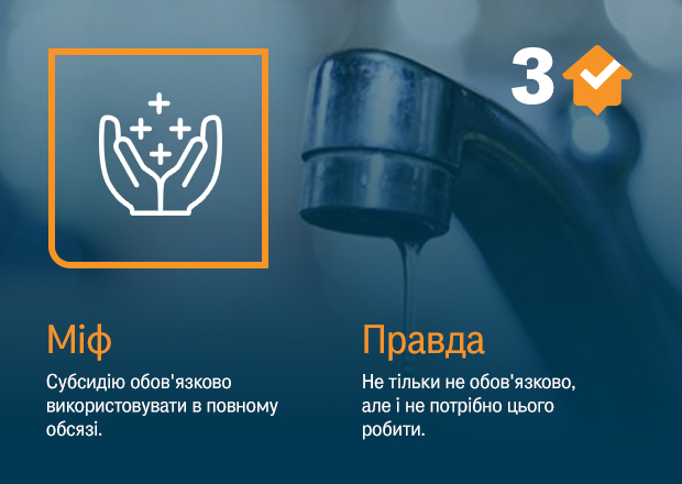 Міфи про субсидію