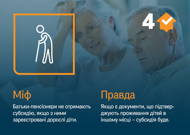 Субсидія для пенсіонерів