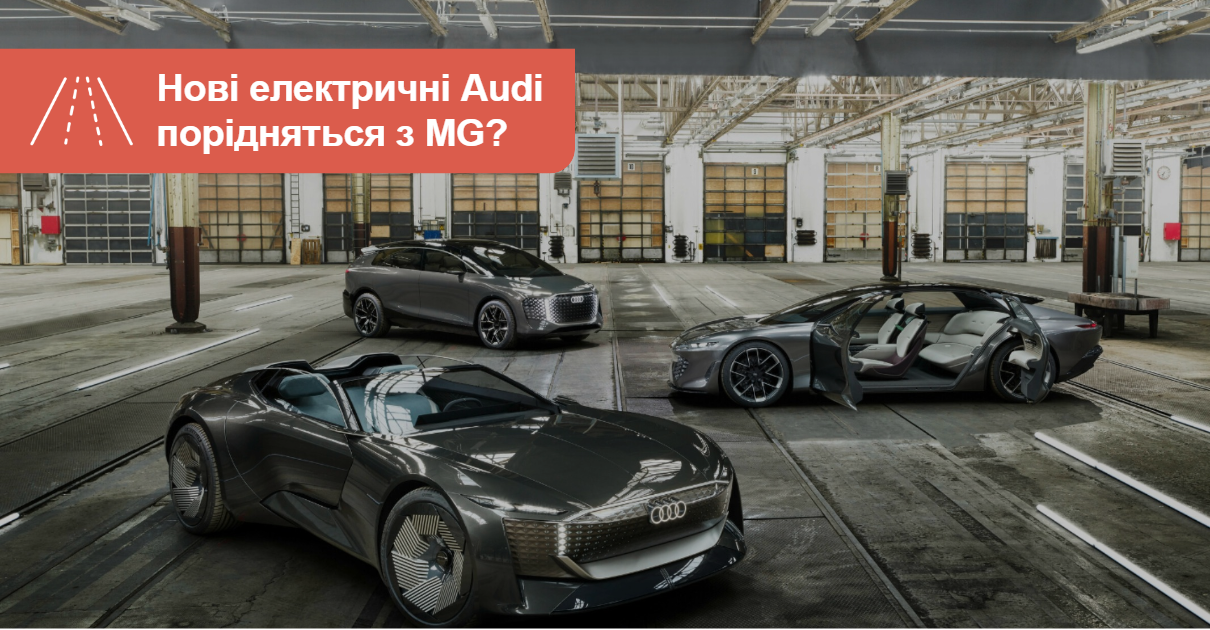 AUTO.RIA – Audi будуватиме електромобілі на платформі з Китаю
