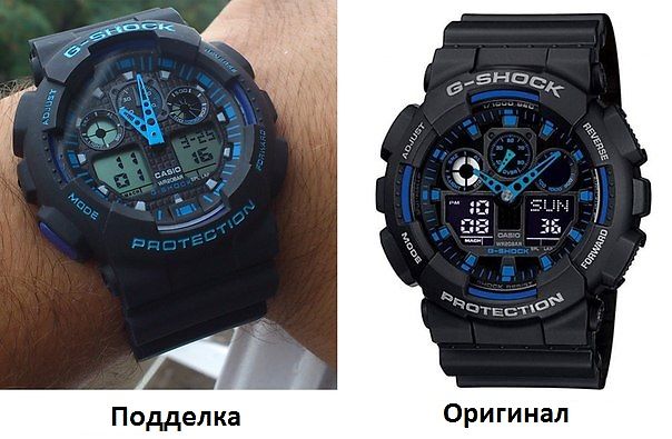 Отличия оригинальных часов Casio от подделки