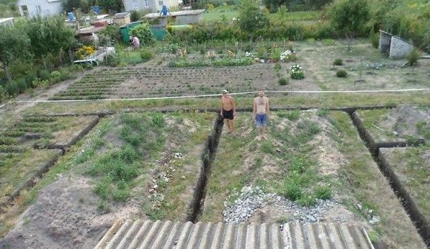 Возведение фундамента дома