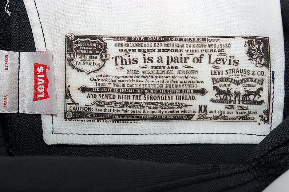 Карманы на джинсах Levi’s