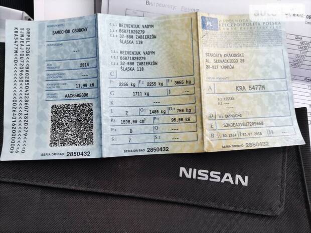 Nissan Qashqai+2 2014