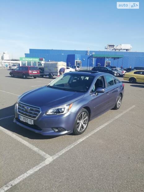 Загальне враження від Subaru Legacy Limited 2016
