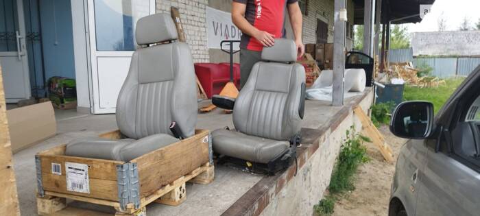 Тюнінг салону. Заміна сідушок на Альфовські
