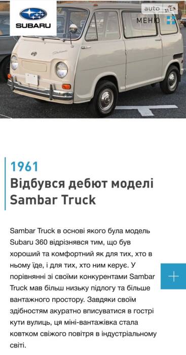 Історія бренду Subaru:від літака до автомобіля через моторолер