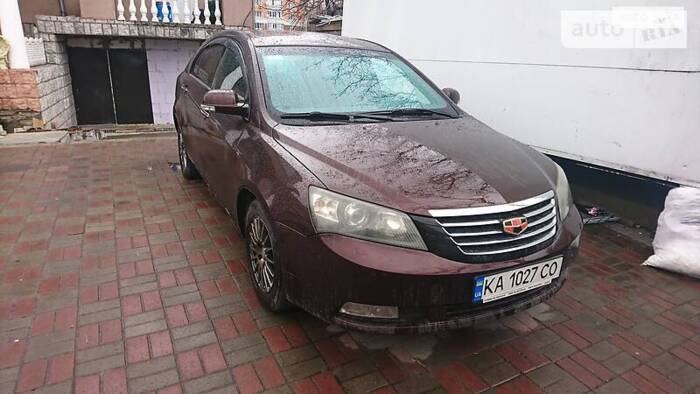 Geely Emgrand 7 (EC7) 2015