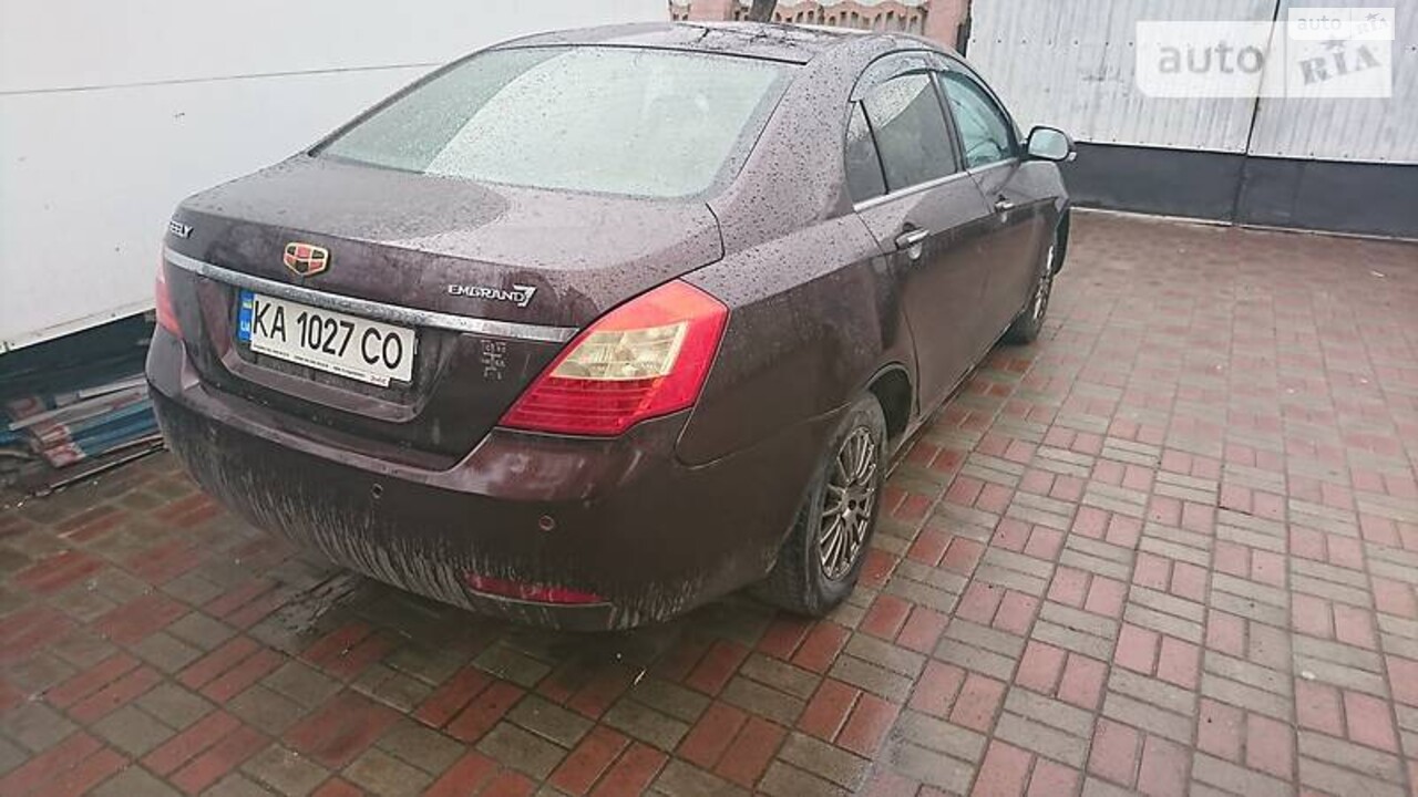 Geely Emgrand 7 (EC7) 2015