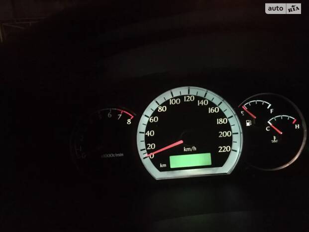 Потухла частина приборної панелі на Daewoo Gentra ?