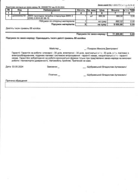 Історія обслуговування мого БМВ х3, е83