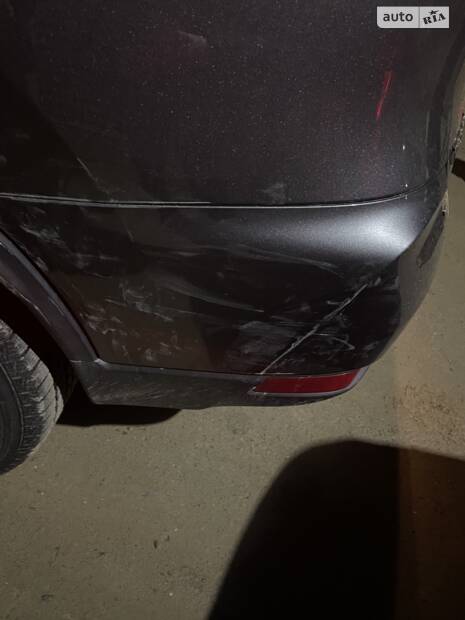 Перше ДТП (обійшлось царапинами)