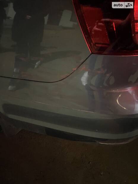 Перше ДТП (обійшлось царапинами)