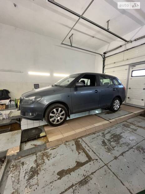 Діагностика ходової частини Skoda Fabia у Павла 3D розвал-сходження Київ