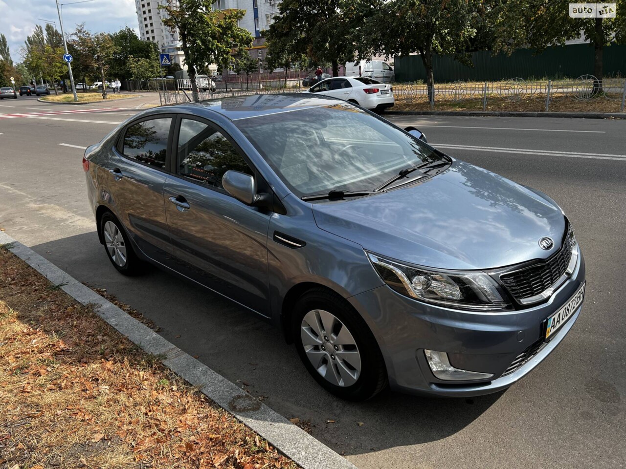 Kia Rio 'blue_helicopter'