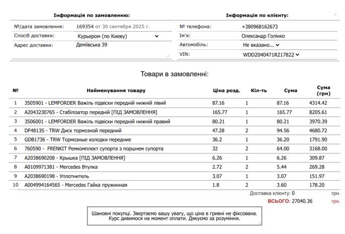 Візит на СТО