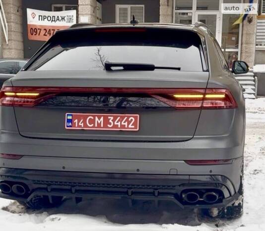 Переробка фонарів в Європу Audi Q8
