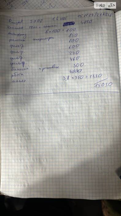 Знайомий моторист зробив коплексну заміну