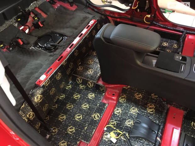 Переробка шумоізоляції підлоги