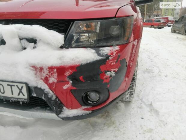 Перефарбування переднього бампера