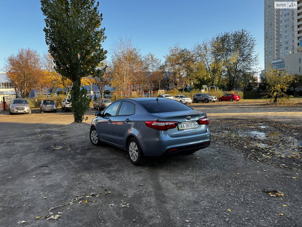 Kia Rio 'blue_helicopter'