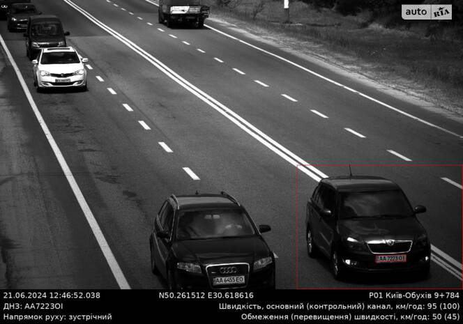 Перший раз фотографуюсь на камери дорожнього руху, порушую ПДР