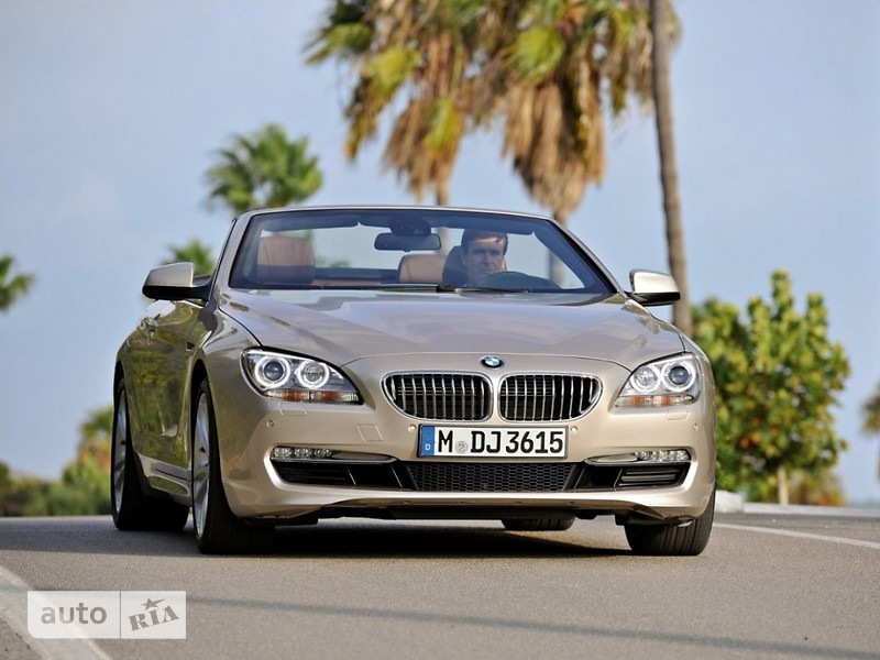 Новые BMW 6 Series Cabrio BMW 6 Series Cabrio фото 1