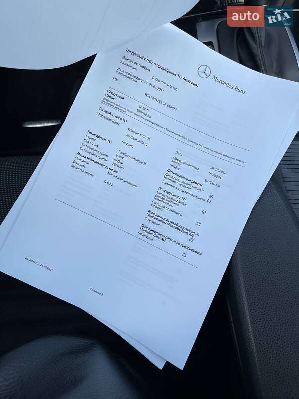 Mercedes-Benz C-Class 2011