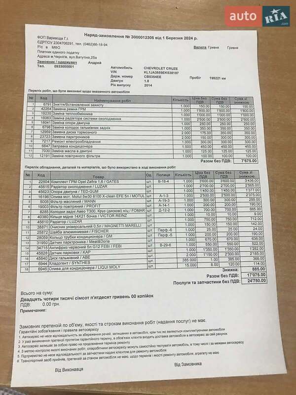 Chevrolet Cruze 2014