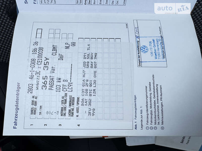 Volkswagen Passat 2011