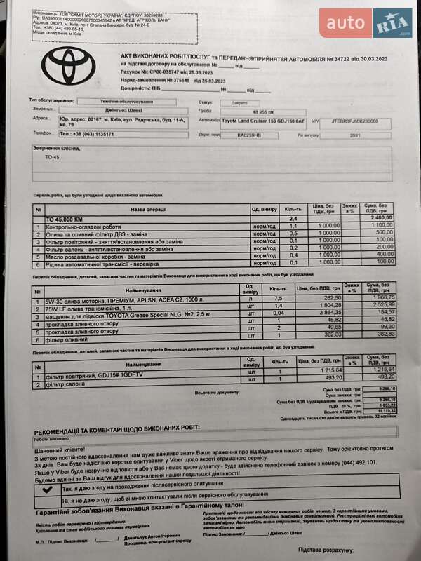 Toyota Land Cruiser Prado 2021