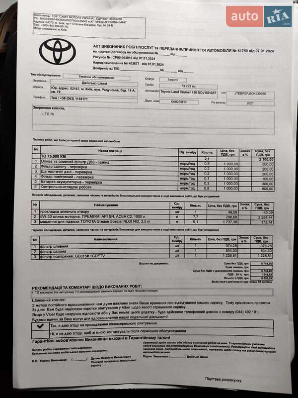 Toyota Land Cruiser Prado 2021