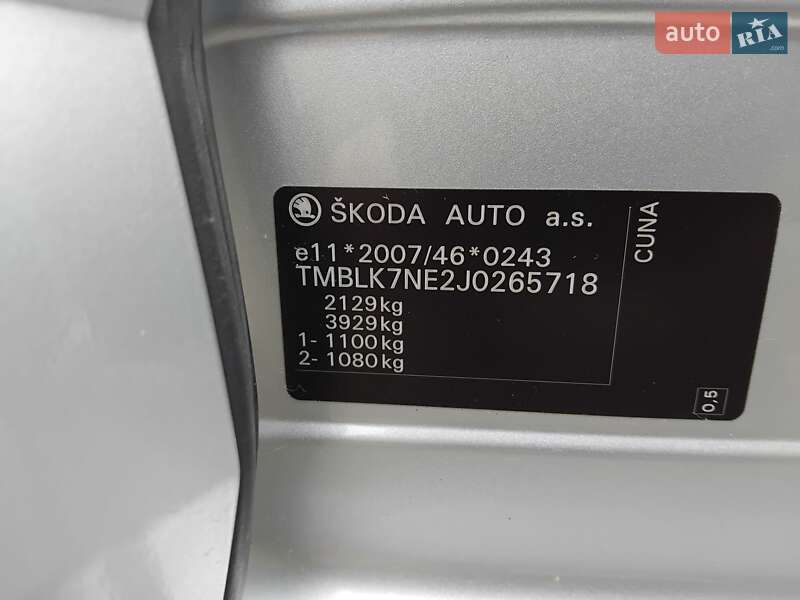 Skoda Octavia Scout 2018