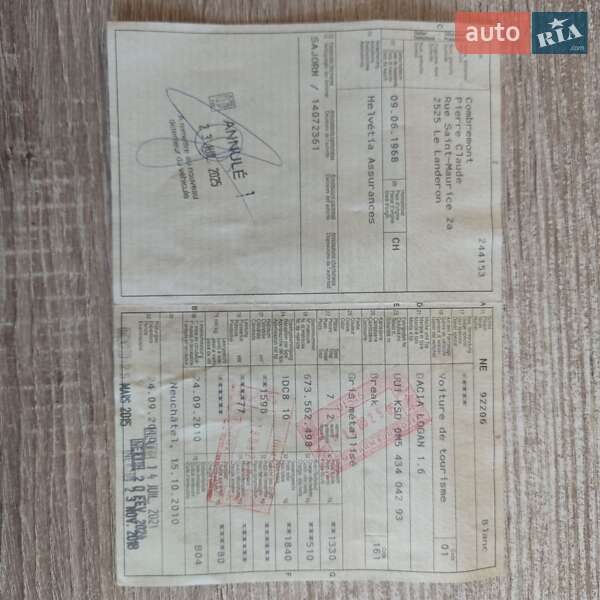 Dacia Logan MCV 2010