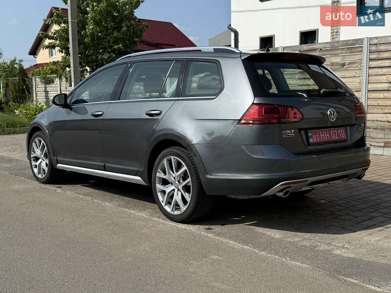 Volkswagen Golf Alltrack 2016