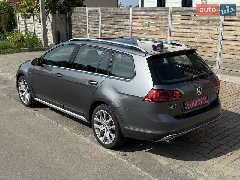 Volkswagen Golf Alltrack 2016