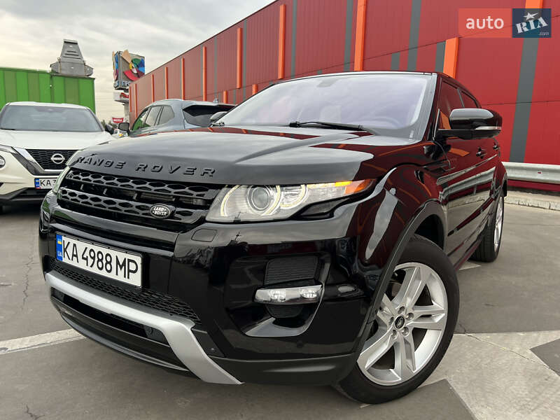 Land Rover Range Rover Evoque 2012