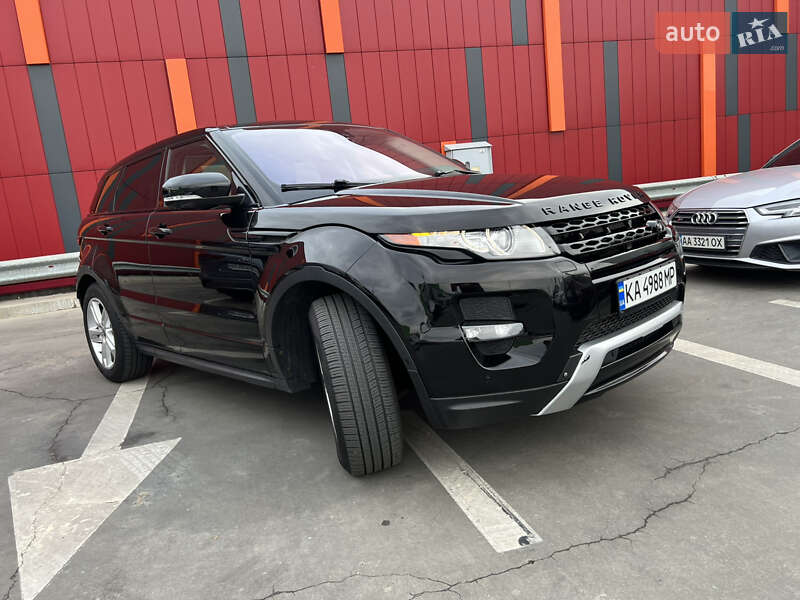 Land Rover Range Rover Evoque 2012