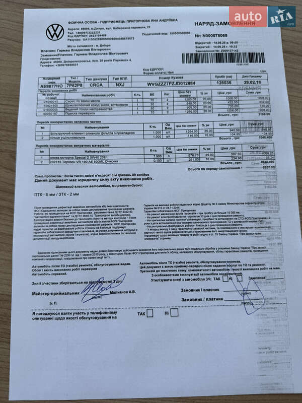 Volkswagen Touareg 2018