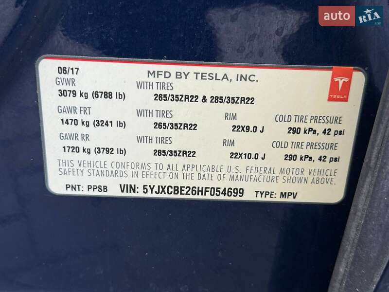 Tesla Model X 2017