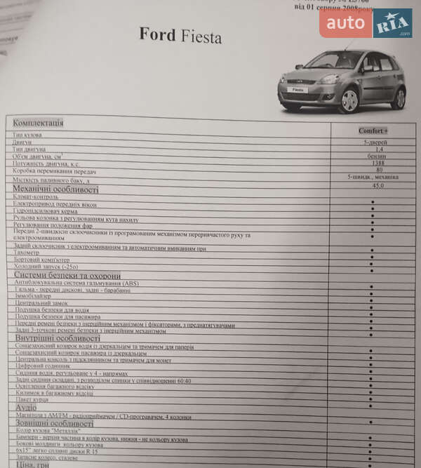Ford Fiesta 2007