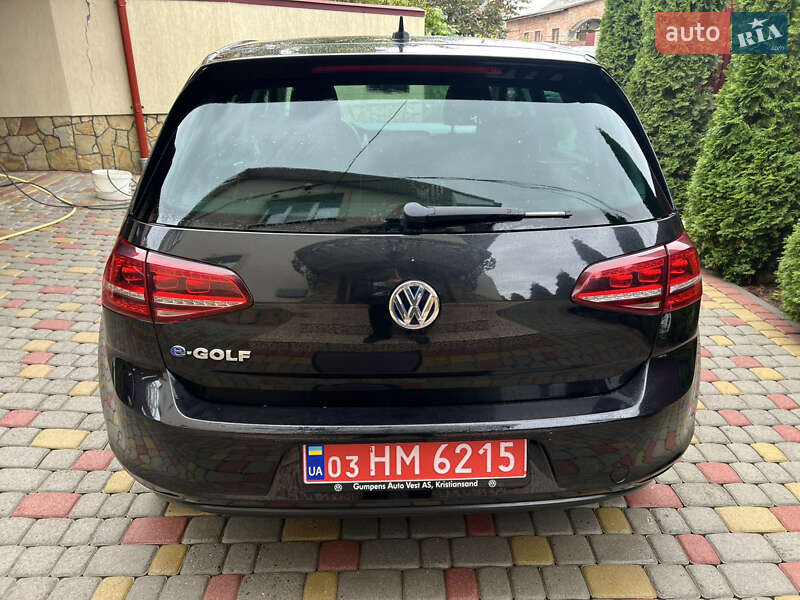 Volkswagen e-Golf 2016