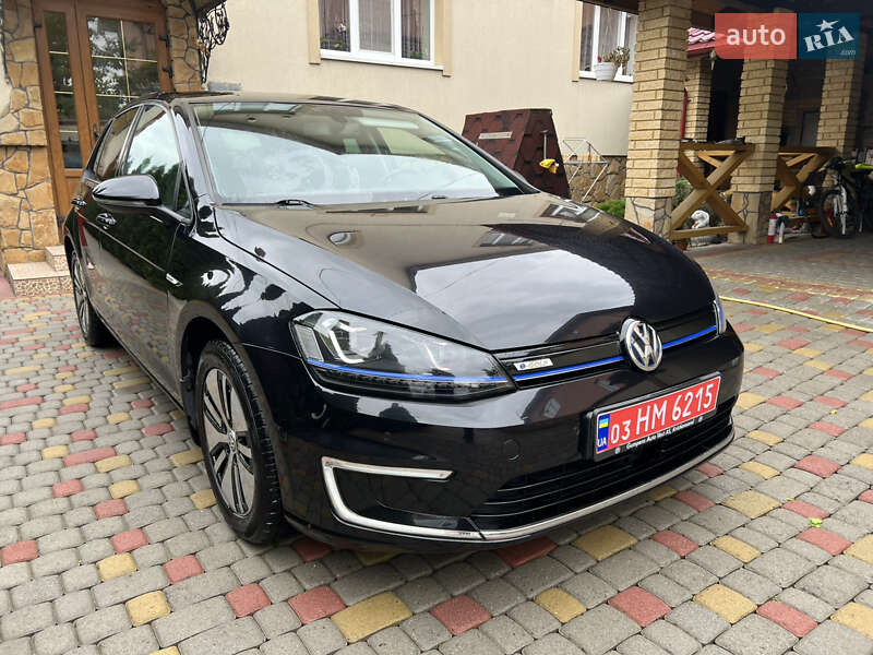 Volkswagen e-Golf 2016